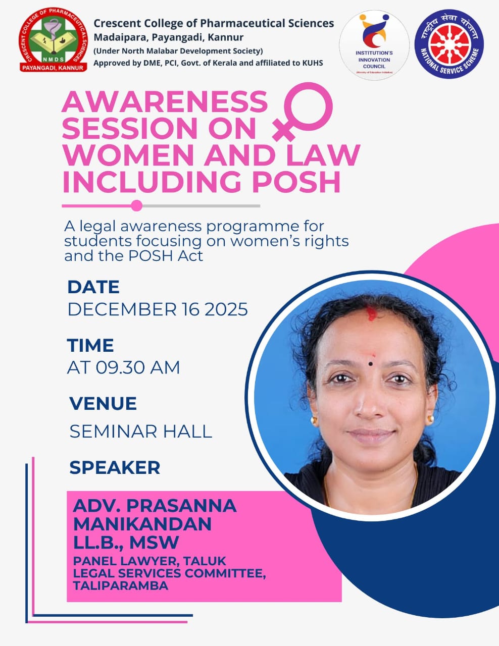 Crescent B.Ed. College in Madayipara, Kannur, Kerala