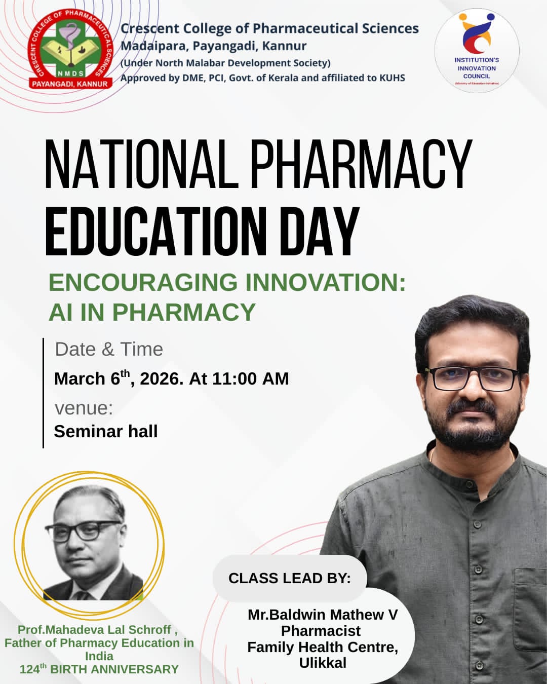 Crescent B.Ed. College in Madayipara, Kannur, Kerala